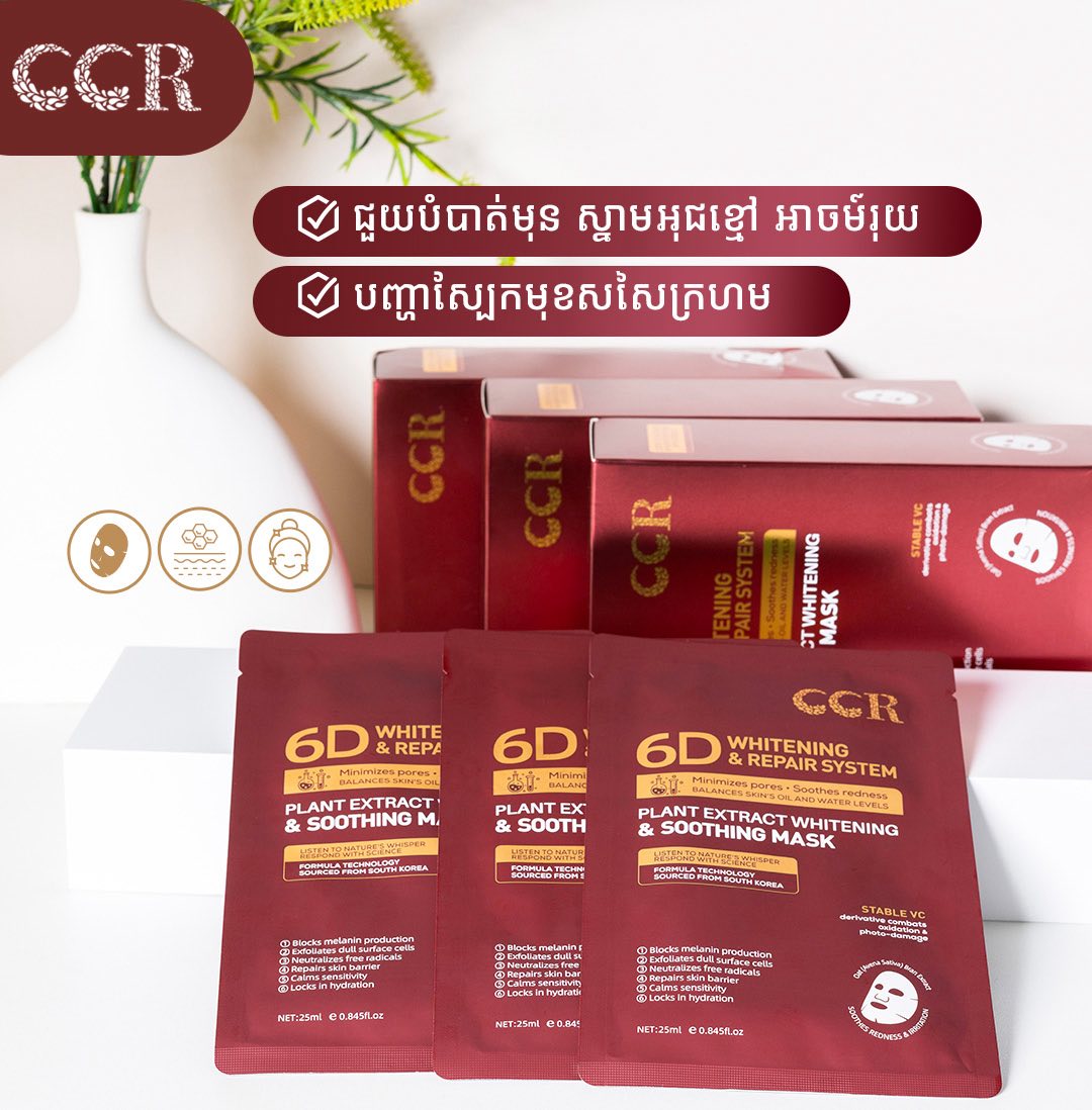 ម៉ាស់បិទមុខ 6D CCR