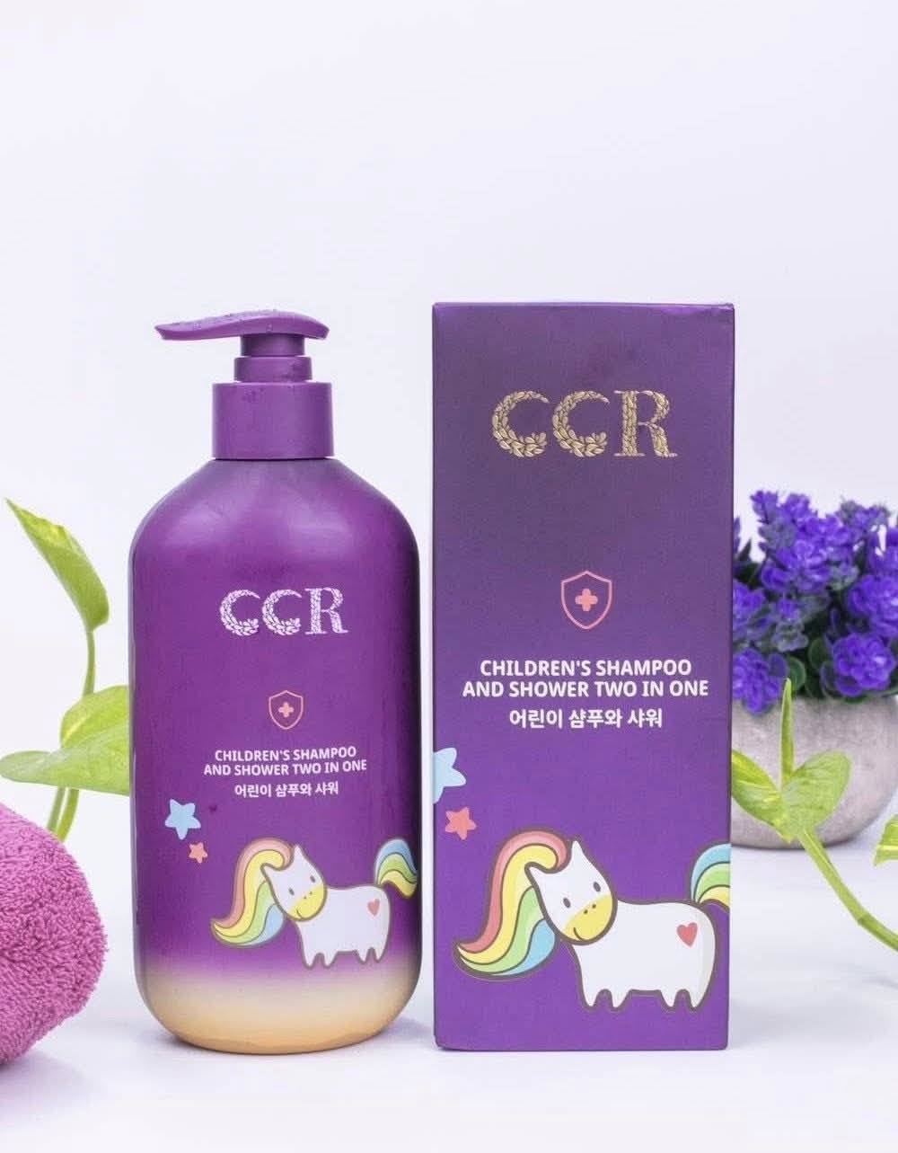 សាប៊ូកក់សក់និងដុសខ្លួនក្មេង CCR (2 in 1)