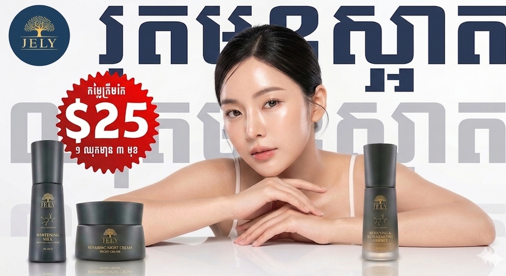 ឈុតមុខចែលី (JELY Face Set)